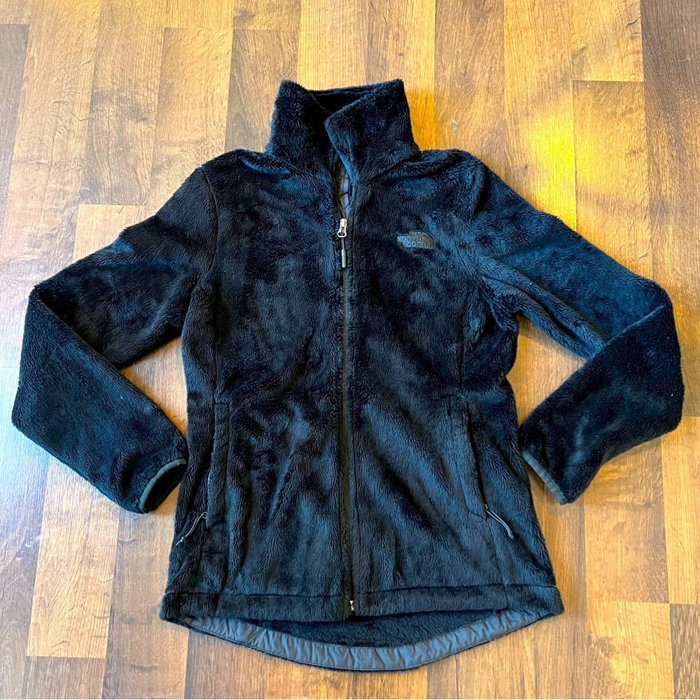 The North Face women’s Osito 2 black fleece jacket XS
